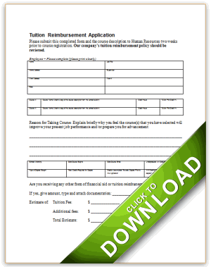 Application for Tuition Reimbursement